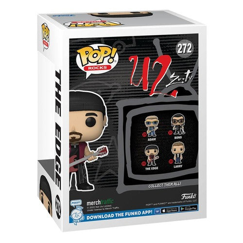 U2 POP! Rocks Vinyl Figurine Zoo TV Edge 9 cm
