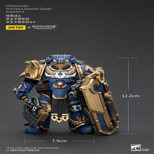 Warhammer The Horus Heresy figurine 1/18 Ultramarines Invictarus Suzerain Squad Suzerain 4 12 cm