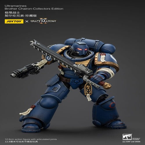 Warhammer 40,000: Space Marine 2 figurine Ultramarines Brother Chairon Collectors Edition 13 cm