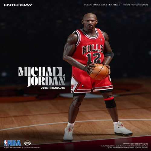 NBA Collection figurine Real Masterpiece 1/6 Michael Jordan I'm Back Edition Limited 30 cm