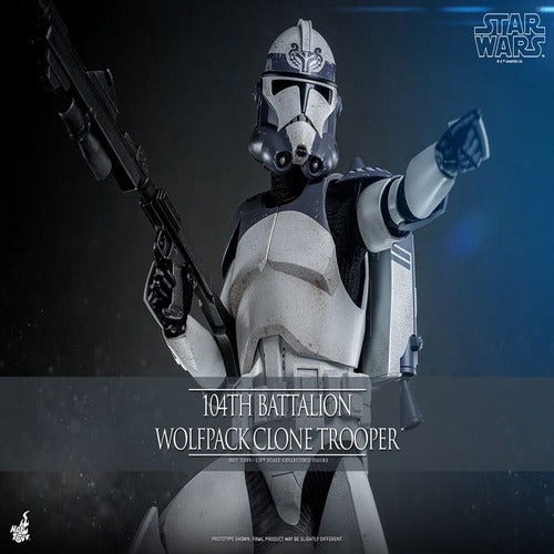 Star Wars The Clone Wars figurine 1/6 104th Battalion Wolfpack Clone Trooper 30 cm
