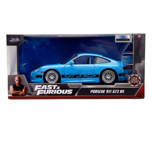 Fast & Furious Diecast Modell 1/24 Brian's Porsche 911 GT3 RS