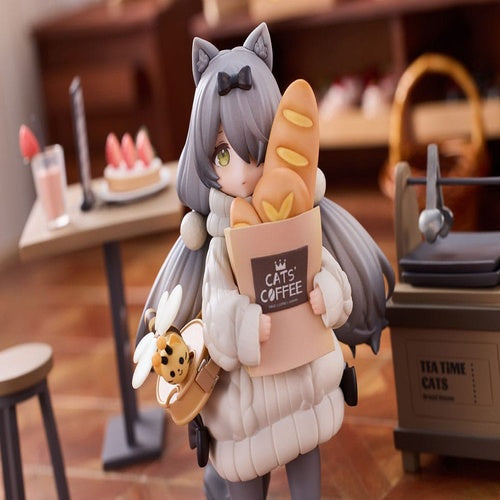 Decorated Life Collection statuette PVC Tea Time Cats - Cat Town Bakery Staff & Customer Set 12 cm