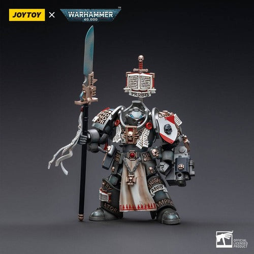 Warhammer 40k figurine 1/18 Grey Knights Terminator Jaric Thule 13 cm