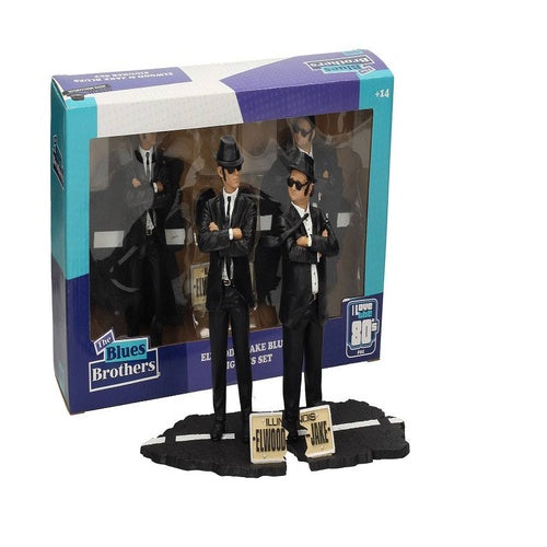 Blues Brothers pack 2 statuettes PVC Movie Icons Jake & Elwood 18 cm
