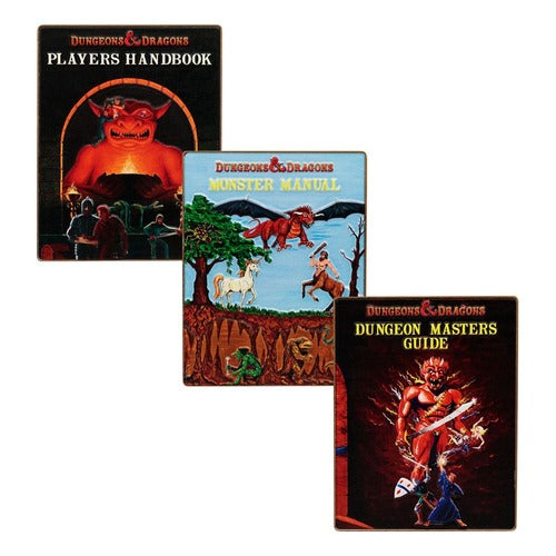 Dungeons & Dragons Metallbarren 3er-Set 50th Anniversary 1st Edition Book Cover