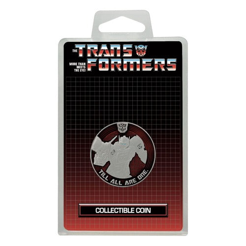 Transformers Generation 1 pièce de collection G1 Autobots vs Decepticons Limited Edition 4 cm
