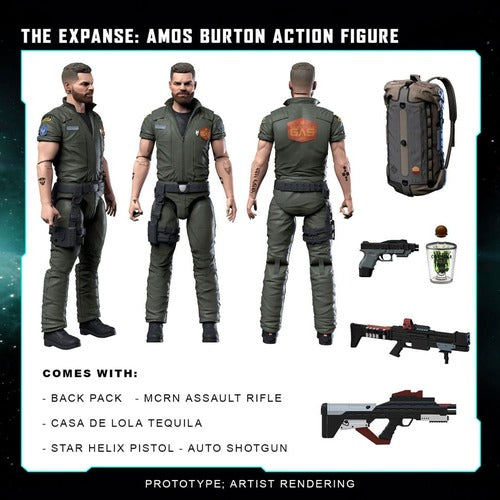 The Expanse figurine Amos Burton 20 cm