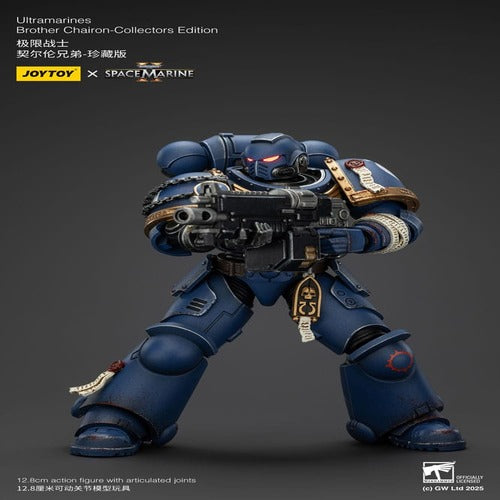 Warhammer 40,000: Space Marine 2 figurine Ultramarines Brother Chairon Collectors Edition 13 cm