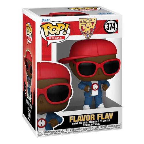 Flavor Flav POP! Rocks Vinyl Figurine Flavor of Love 9 cm