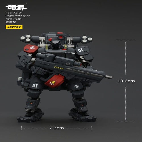 Battle For the Stars figurine Fear XS-01 Night Raid type 18 cm