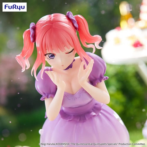 The Quintessential Quintuplets statuette PVC Trio-Try-iT Nakano Nino Pastel Dress Ver. 21 cm