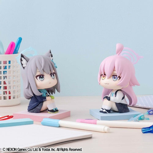 Blue Archive Look Up PVC Statue Shiroko & Hoshino Set (with gift) 11 cm