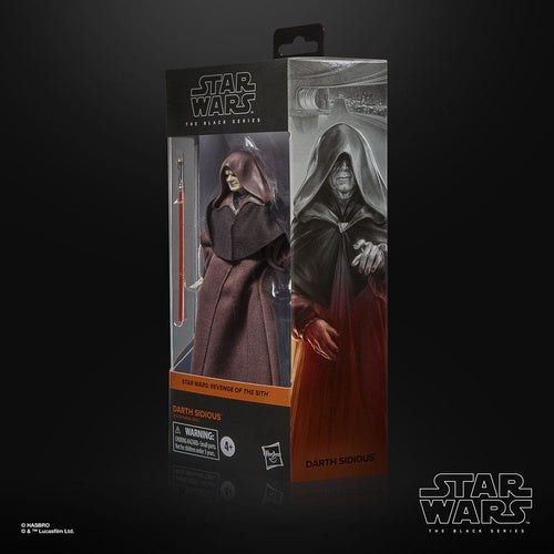 Star Wars Episode III Black Series figurine Darth Sidious 15 cm