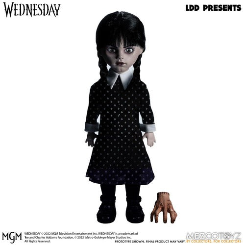 Wednesday Living Dead Dolls poupée Wednesday Addams 25 cm