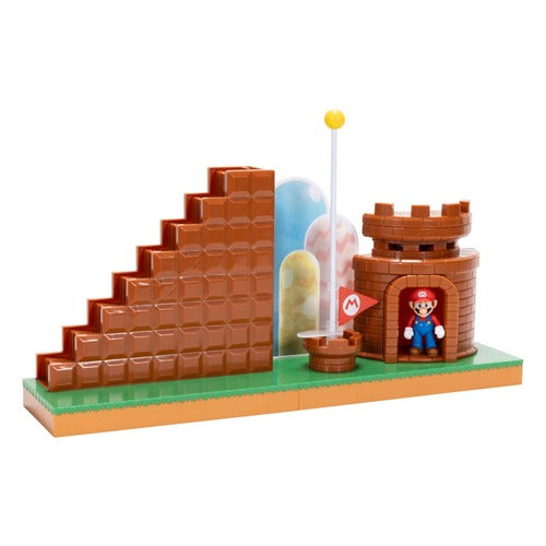 World of Nintendo Super Mario Playset End Level