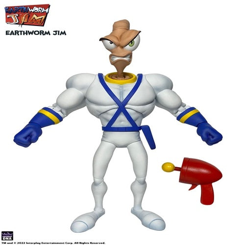 Earthworm Jim Zubehör-Set Wave 1: Worm Body & Jim Heads Accessory Pack