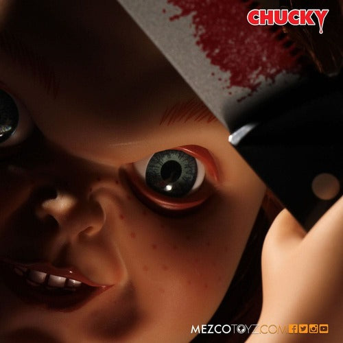 Chucky Jeu d´enfant poupée sonore Sneering Chucky 38 cm