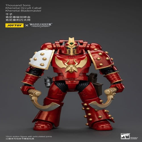 Warhammer The Horus Heresy figurine 1/18 Thousand Sons Khenetai Occult Cabal Khenetai Blademaster 12 cm