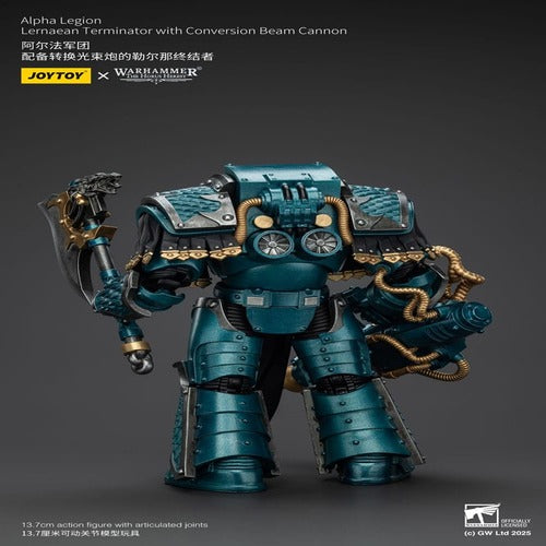 Warhammer The Horus Heresy figurine Alpha Legion Lernaean Terminator with Conversion Beam Cannon 20 cm