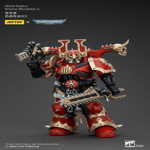 Warhammer 40k figurine 1/18 World Eaters Khorne Berzerker 5 13 cm