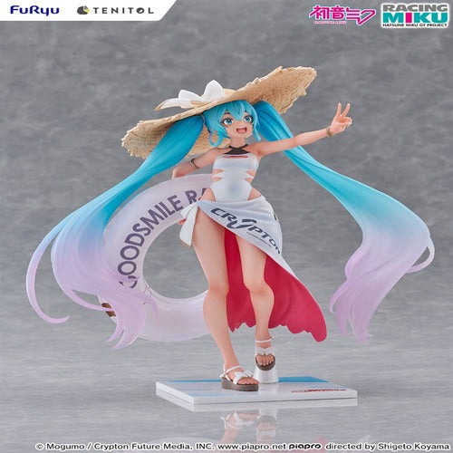 Hatsune Miku GT Project statuette PVC Tenitol 1/7 Racing Miku 2024: Tropical Ver. 21 cm