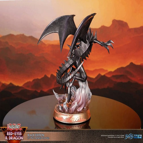 Yu-Gi-Oh! statuette PVC Red-Eyes B. Dragon Black Colour 33 cm