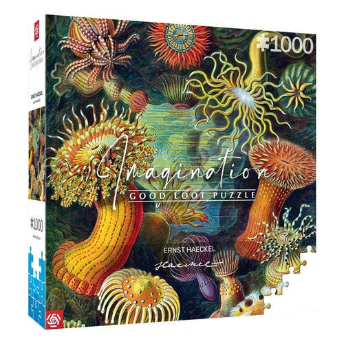 Ernst Haeckel puzzle Imagination Sea Anemones/Stworzenia morskie (1000 pièces)