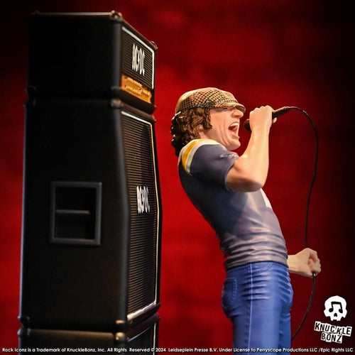AC/DC statuette Rock Iconz Brian Johnson 23 cm