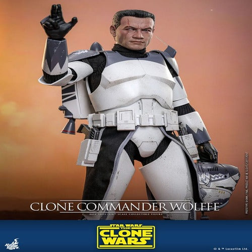 Star Wars: The Clone Wars figurine 1/6 Clone Commander Wolffe 30 cm