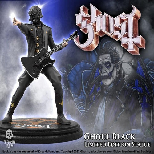 Ghost statuette Rock Iconz 1/9 Nameless Ghoul II (Black Guitar) 22 cm