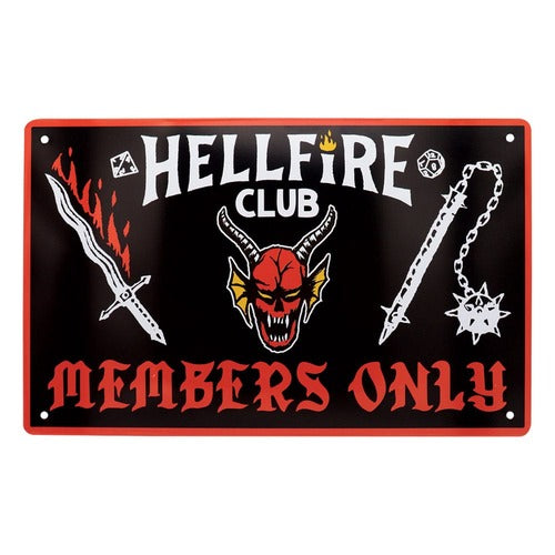 Stranger Things Blechschilder 3er Set