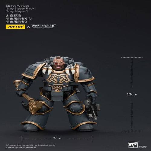 Warhammer The Horus Heresy figurine 1/18 Space Wolves Grey Slayer Pack Grey Slayer 2 12 cm