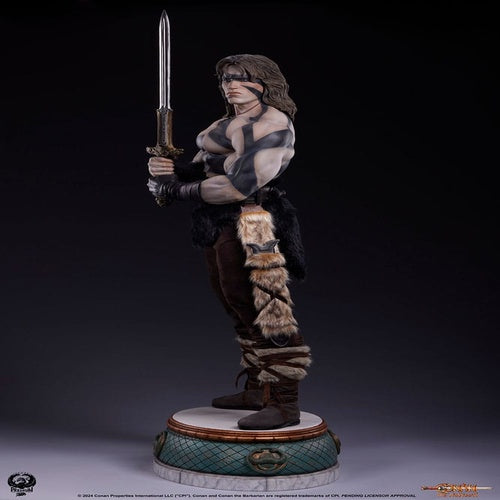 Conan der Barbar Elite Series Statue 1/2 Conan Warpaint Edition 116 cm