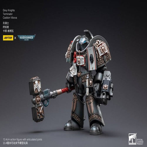 Warhammer 40k figurine 1/18 Grey Knights Terminator Caddon Vibova 13 cm