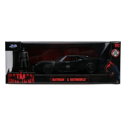 Batman 2022 1/24 Hollywood Rides 2022 Batmobile métal avec figurine