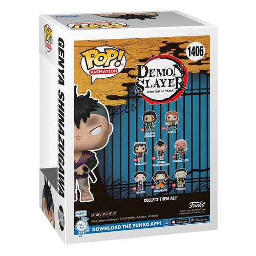 Demon Slayer: Kimetsu no Yaiba POP! Animation figurine Genya Shinazugawa 9 cm