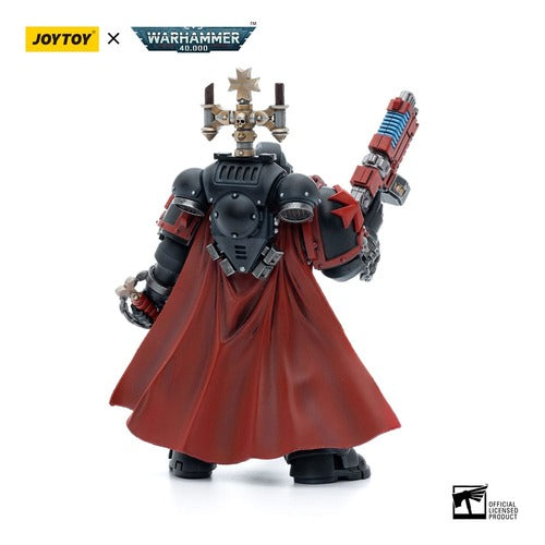 Warhammer 40k figurine 1/18 Black Templars Sword Brethren Brother Lombast 12 cm