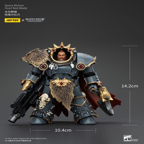 Warhammer The Horus Heresy figurine 1/18 Space Wolves Hvarl Red-Blade 14 cm