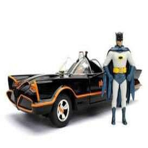Batman 1/24 1966 Classic TV Series Batmobile métal avec figurine