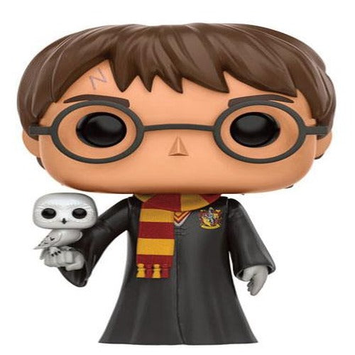 Harry Potter POP! Movies Vinyl figurine Harry with Hedwig 9 cm