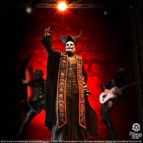 Ghost statuette Rock Iconz 1/9 Papa Emeritus IV (Black Robes) 22 cm