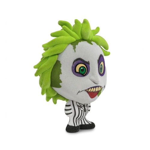 Beetlejuice Beetlejuice figurine Vinyl Bhunny Flocked Beetlejuice Striped Suit 10 cm