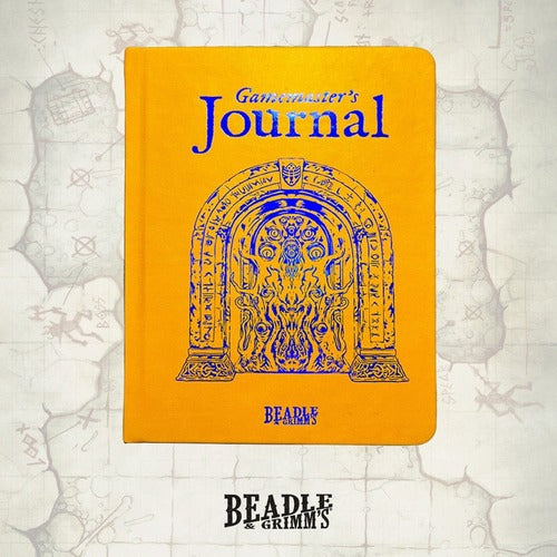 Cahier A5 Gamemaster's Journal Orange Portal