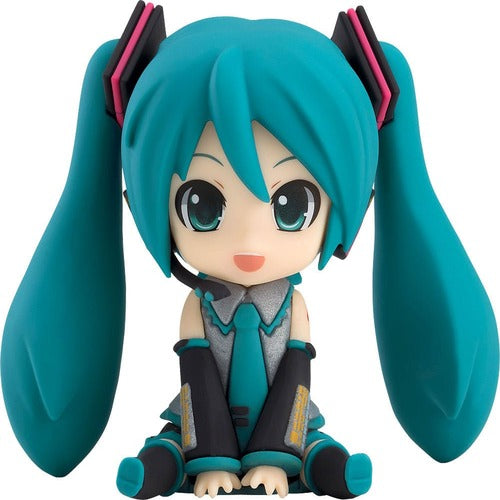 Character Vocal Series 01: Hatsune Miku figurine mini Piapro Characters Rubber Mascot Nendroid Plus Hatsune Miku 8 cm