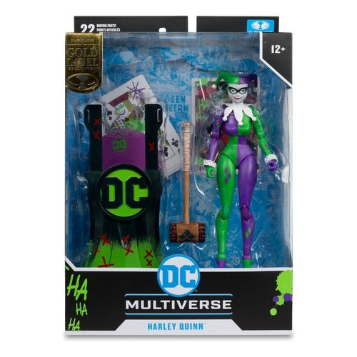 DC Multiverse figurine Harley Quinn (DC Classic) Jokerized (Gold Label) 18 cm