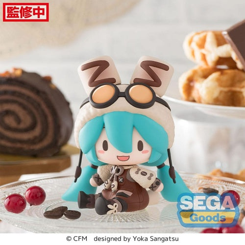 Character Vocal Series 01: Hatsune Miku figurine Fuwa Petit Chibi Hatsune Miku Marshmallow Hot Cocoa 10 cm