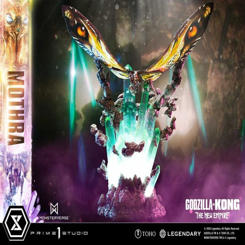 Godzilla x Kong: The New Empire statuette Ultimate Diorama Masterline Series Mothra Bonus Version 113 cm