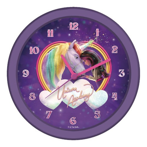 Unicorn Academy pendule Glow in the Dark