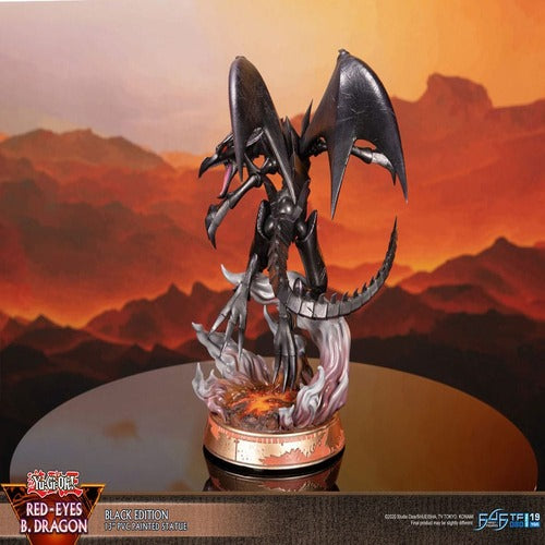 Yu-Gi-Oh! statuette PVC Red-Eyes B. Dragon Black Colour 33 cm